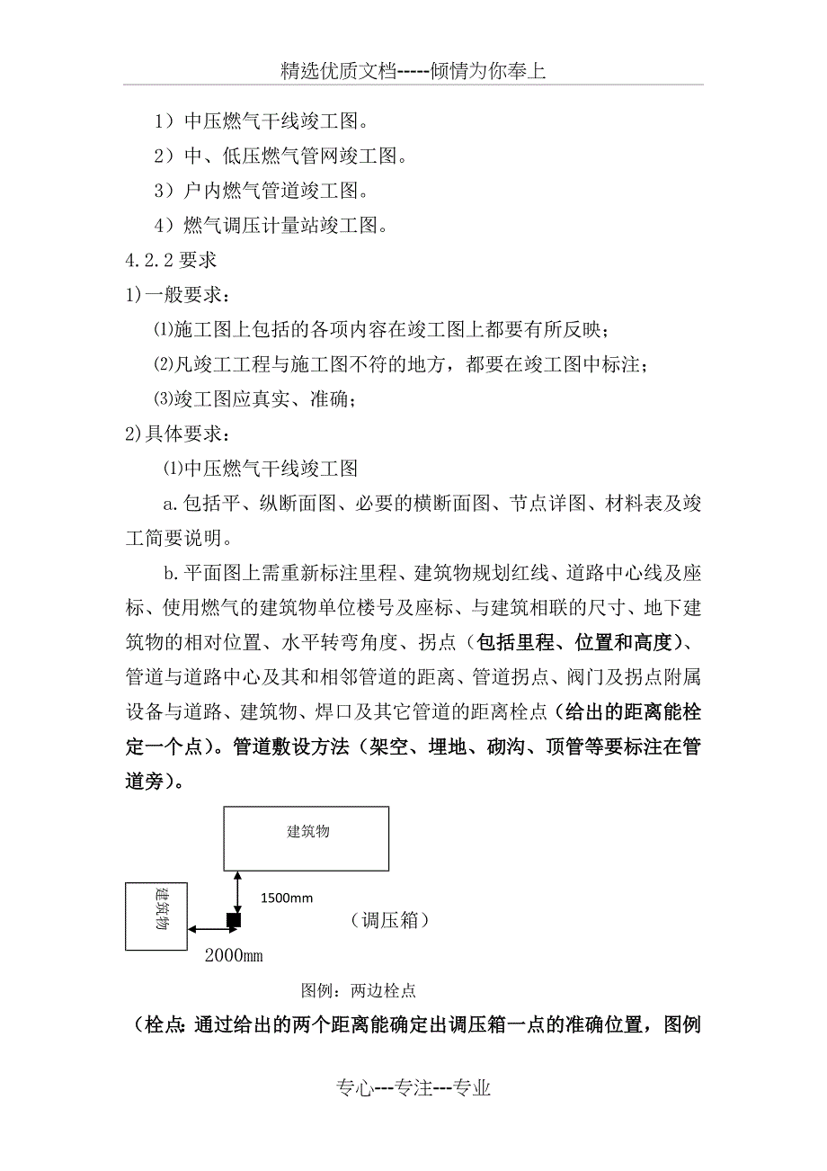 常规燃气管网工程竣工图绘制要求_第2页