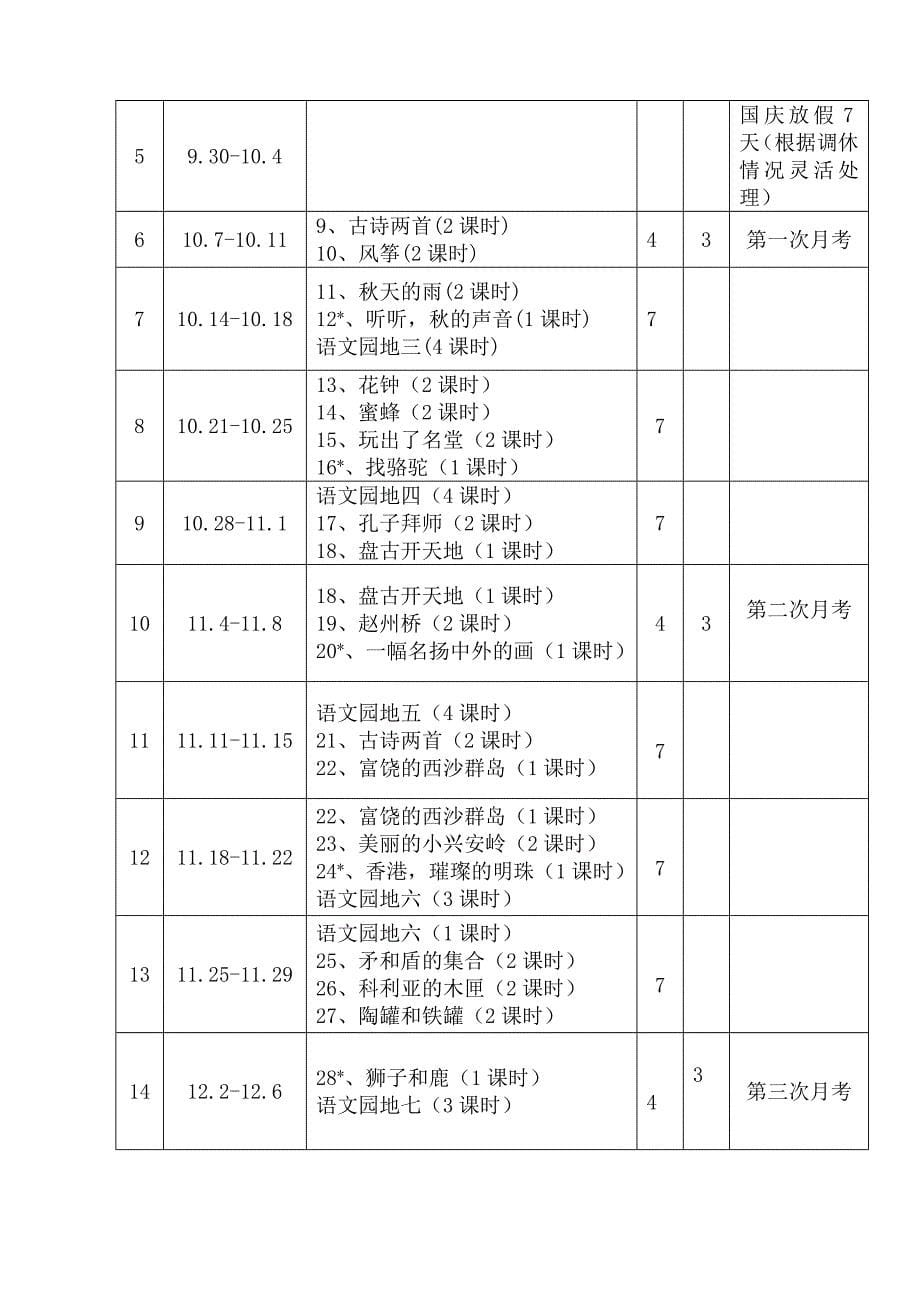 三年级上册语文计划_第5页