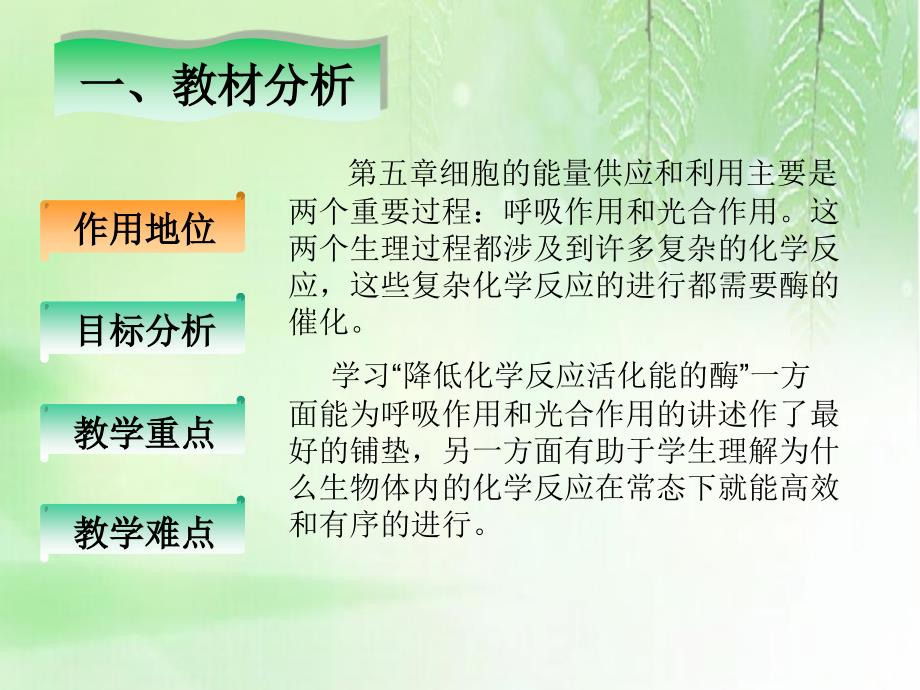 降低化学反应活化能的酶说课课件_第3页