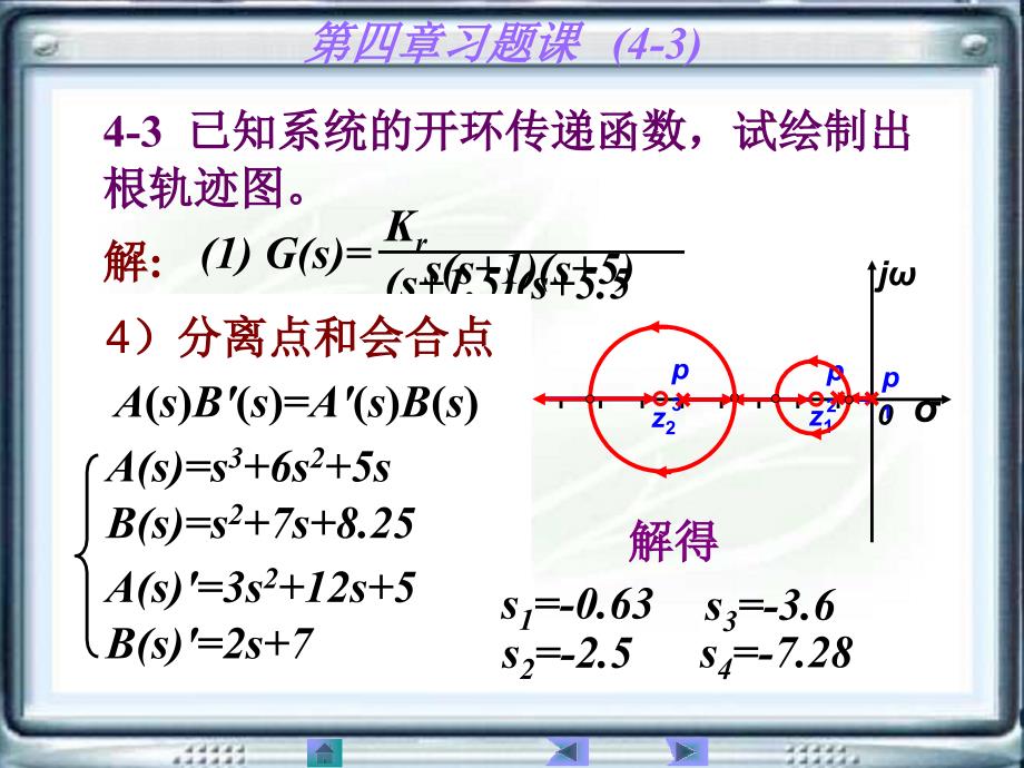 自动控制原理黄坚第二版第四章习题答案_第4页