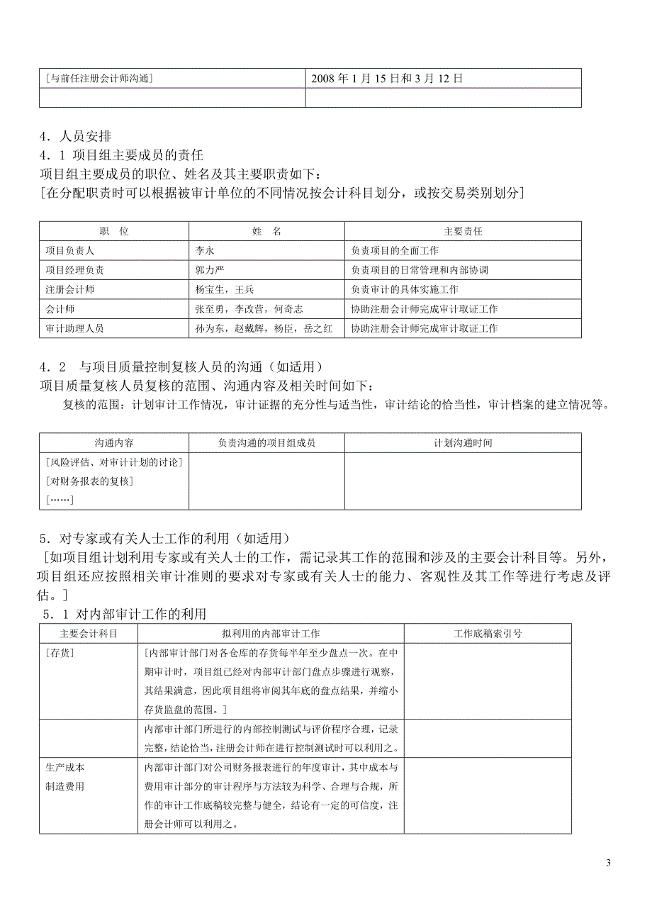 总体审计策略记录模式范例_第3页