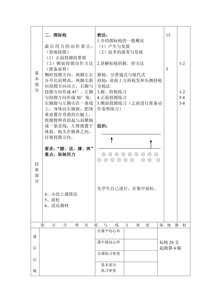 田径学期教案(全套)_第3页