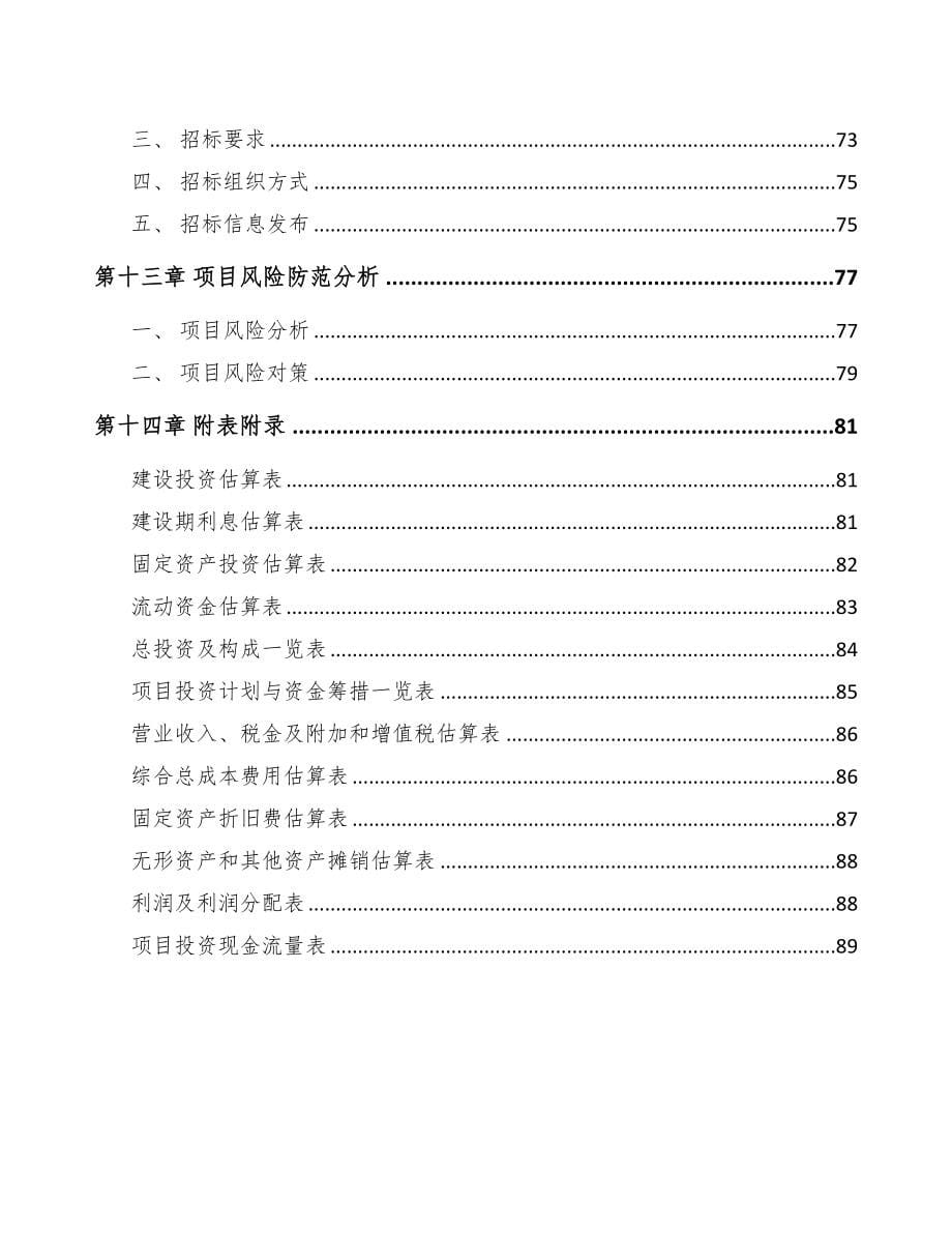 南京专用阀项目可行性研究报告(DOC 61页)_第5页