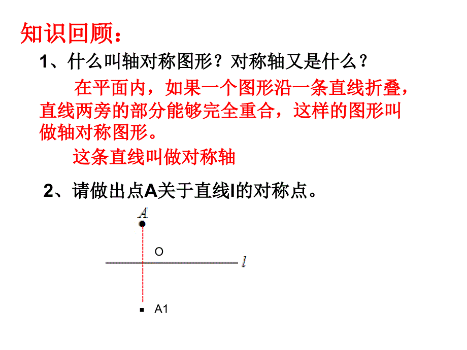 轴对称和平移的坐标表示1公开课ppt课件_第2页