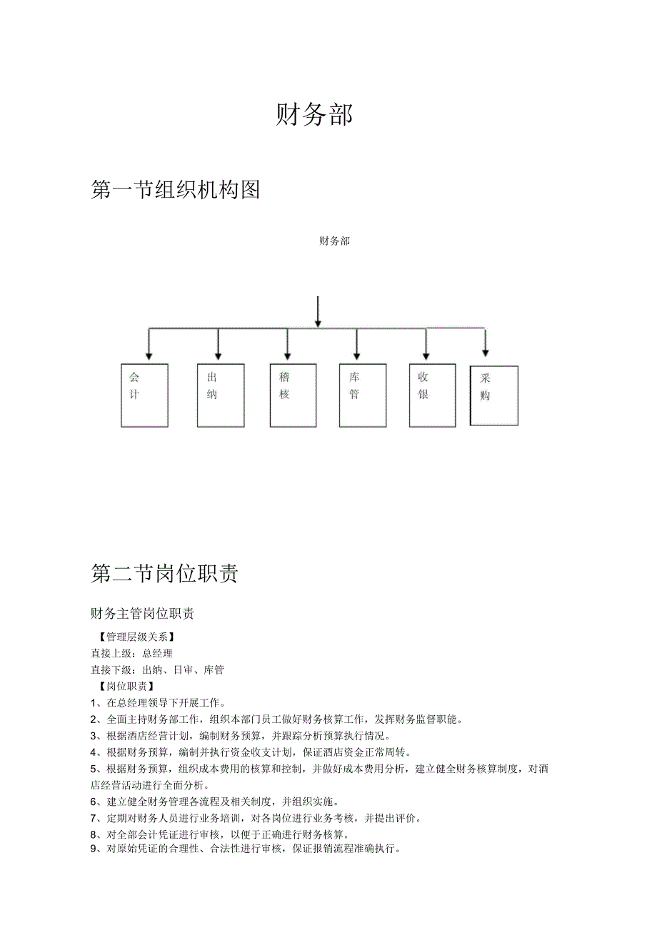 财务知识及岗责管理知识书_第1页