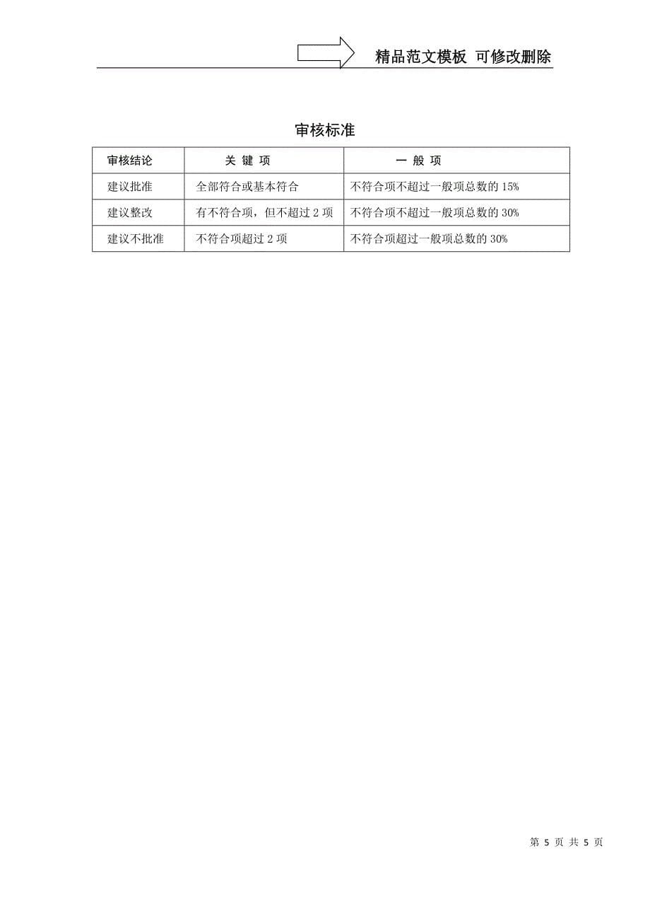 放射诊疗现场审核表_第5页