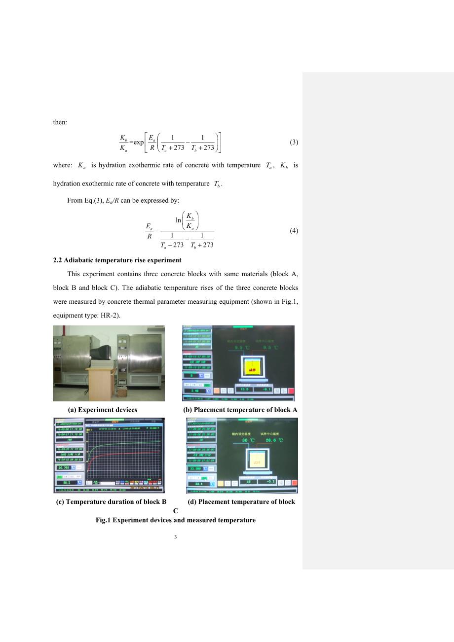 17StudyoftheTemperatureInfluenceonConcreteHydrationExothermicRate_第3页