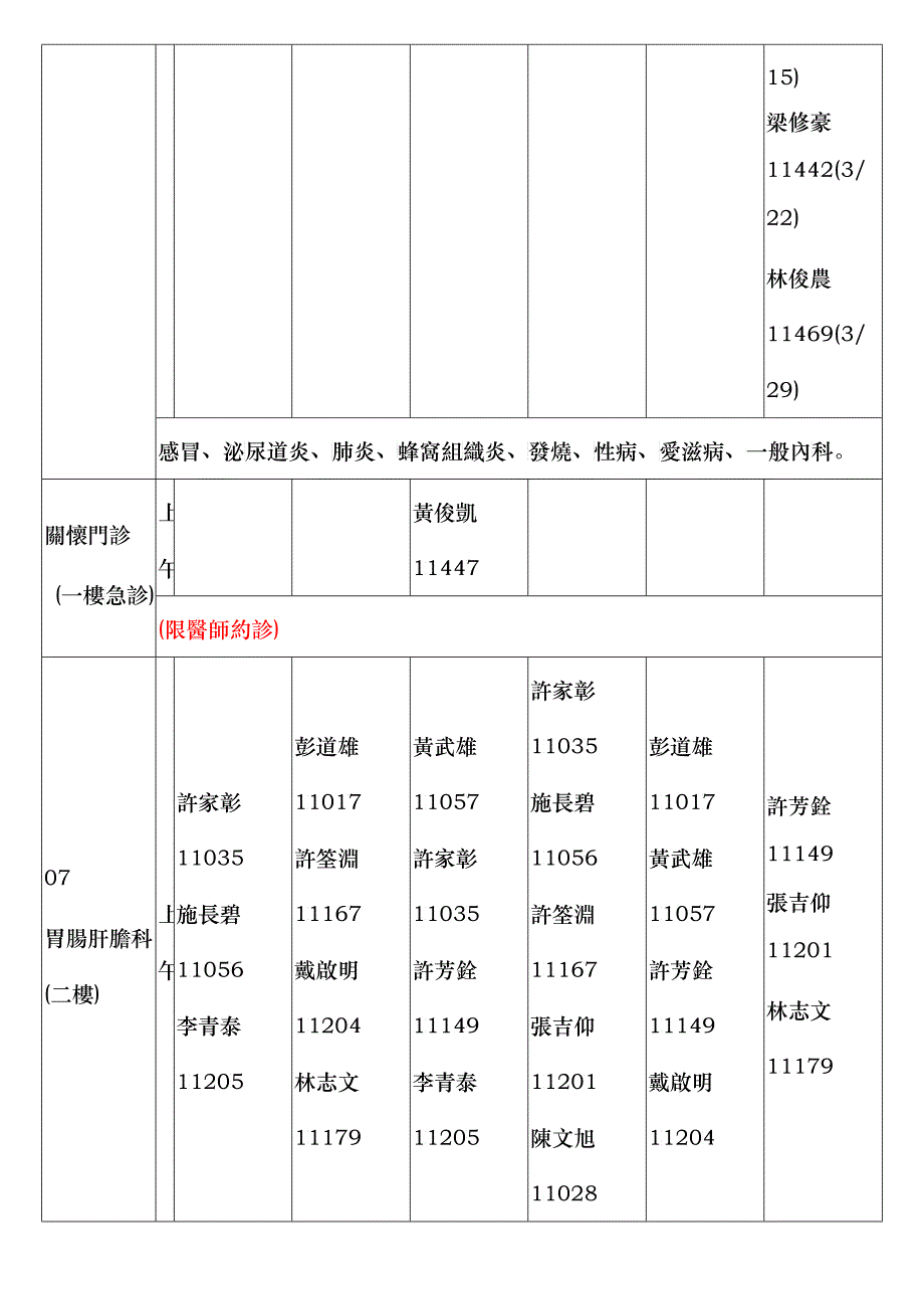 973门诊时间表_第4页