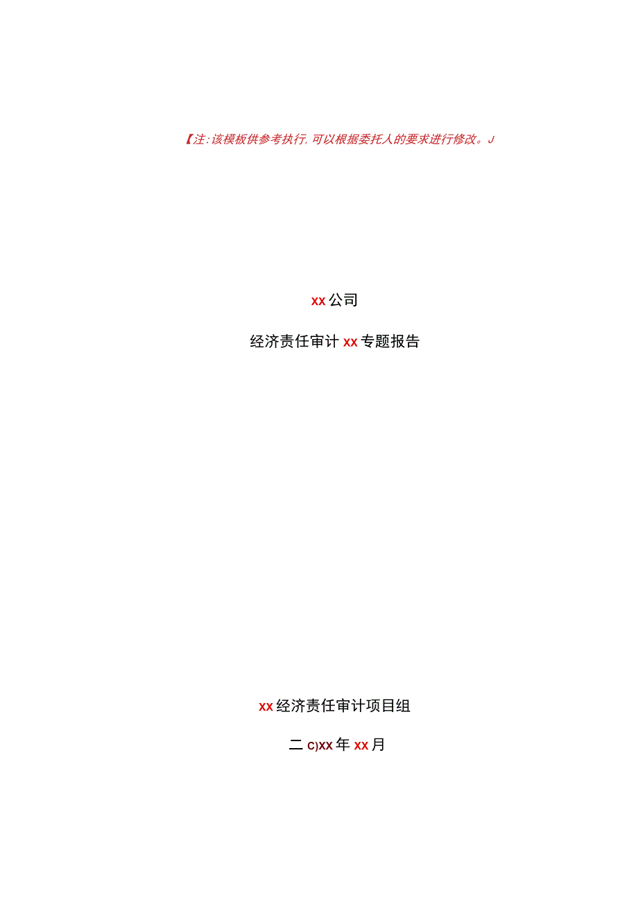 某集团经济责任审计项目专题审计报告_第2页