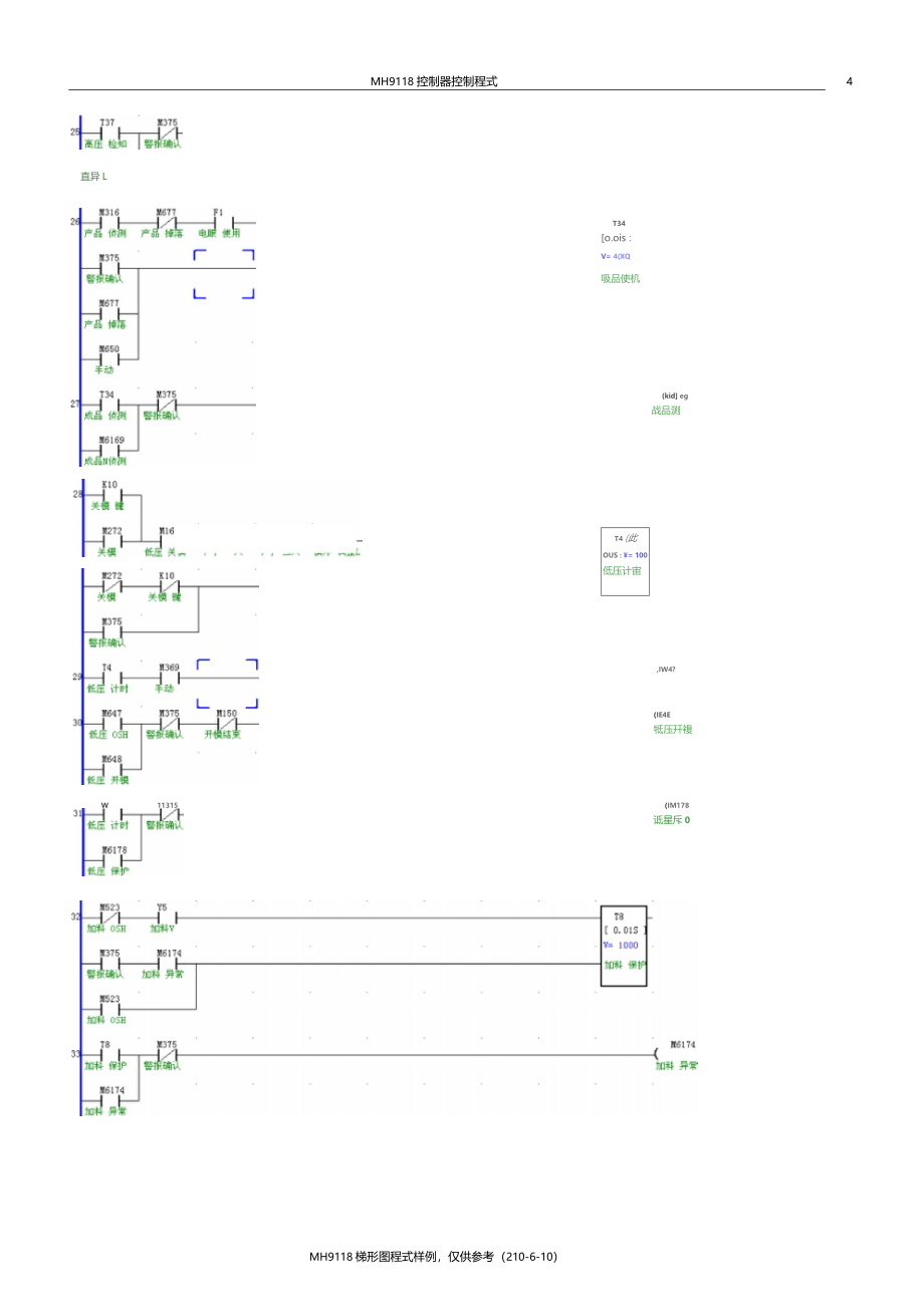 注塑机PLC程序_第4页
