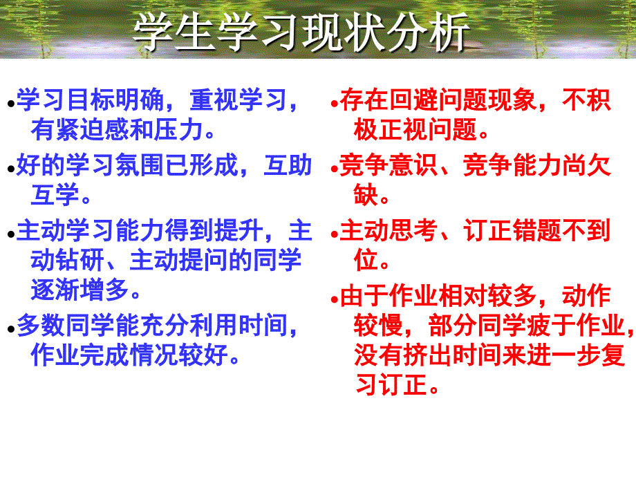 高二7下学期家长会精品课件_第4页