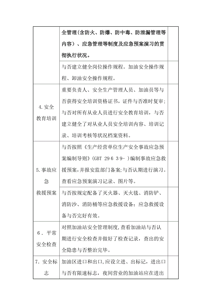 加油站安全生产检查重点_第2页