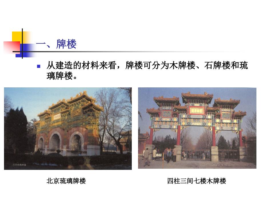 中国古代建筑史10第十章牌楼华表影壁及其他_第4页