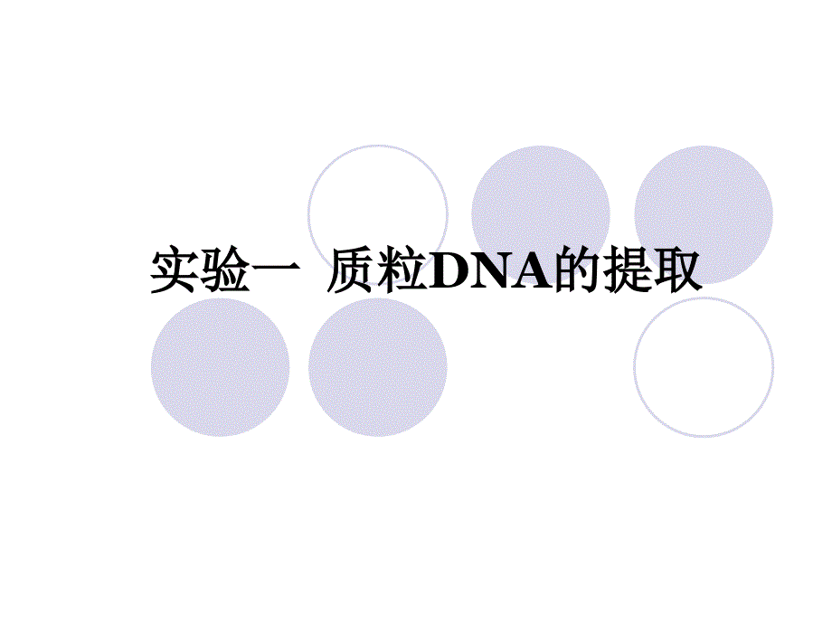 实验一-质粒DNA的提取-课件_第1页