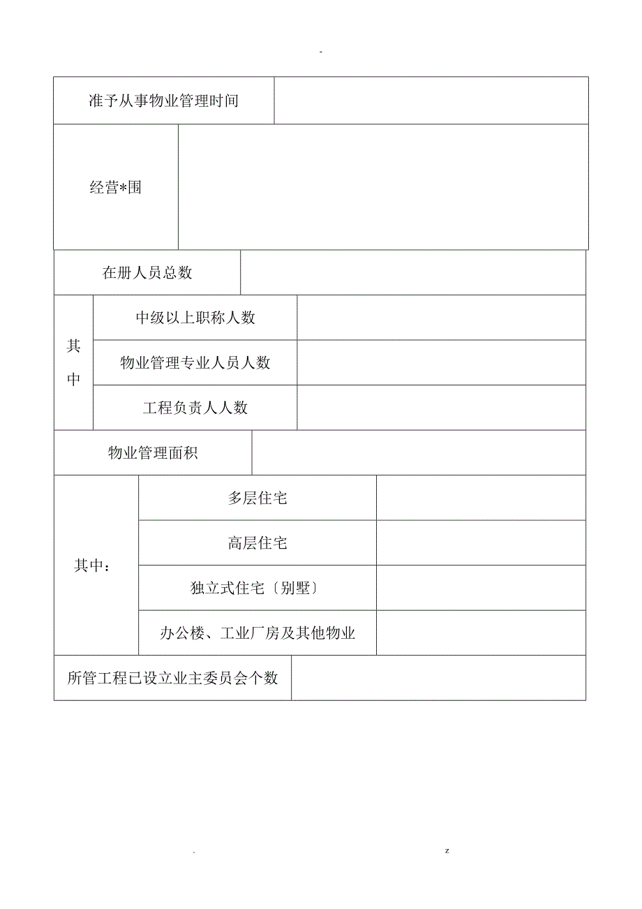 物业服务企业信用档案_第2页