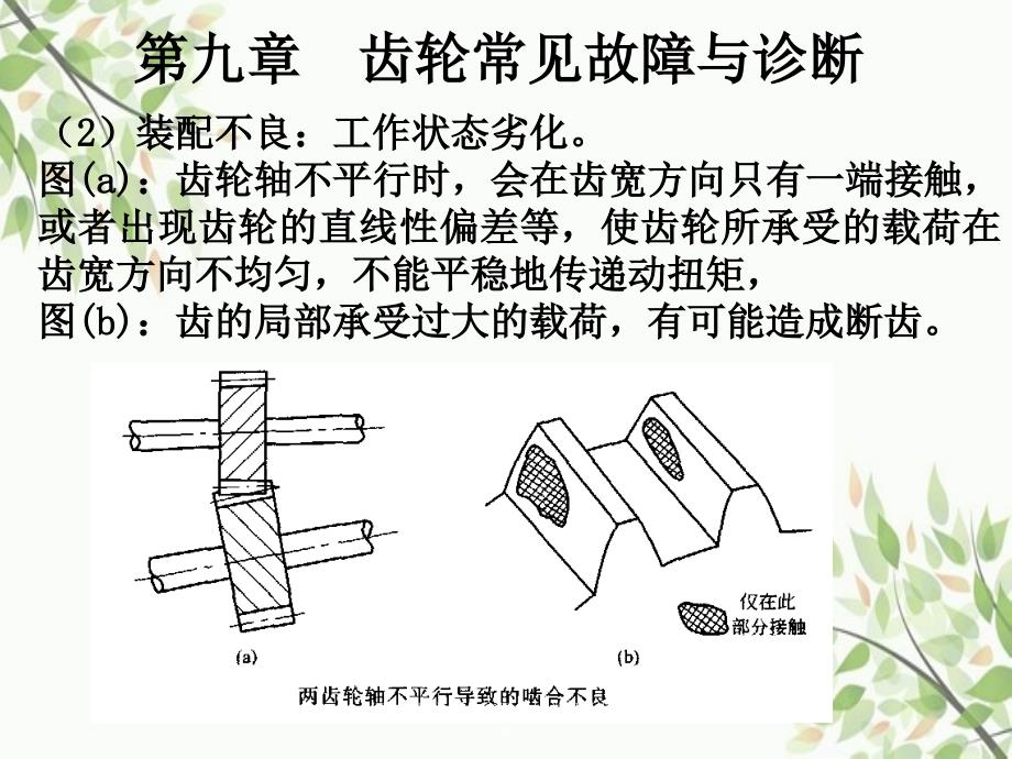 故障诊断方法与应用齿轮常见故障与诊断_第4页