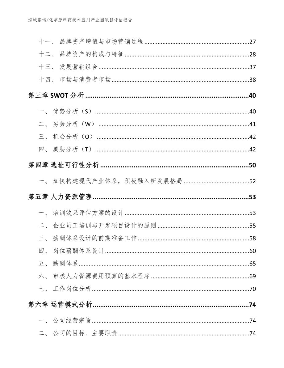 化学原料药技术应用产业园项目评估报告_第2页