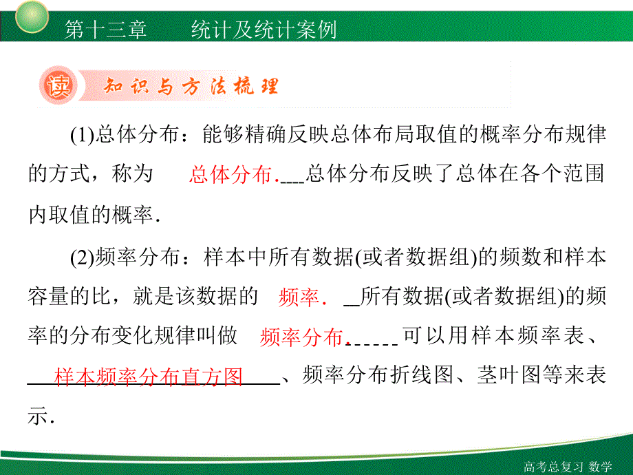 高三高考数学理复习132课件_第3页