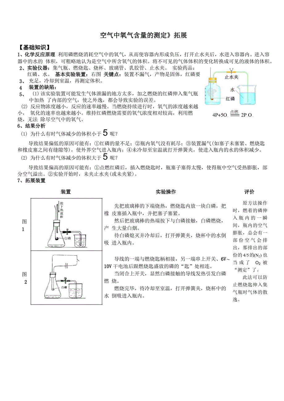空气中氧气含量的测定_第1页