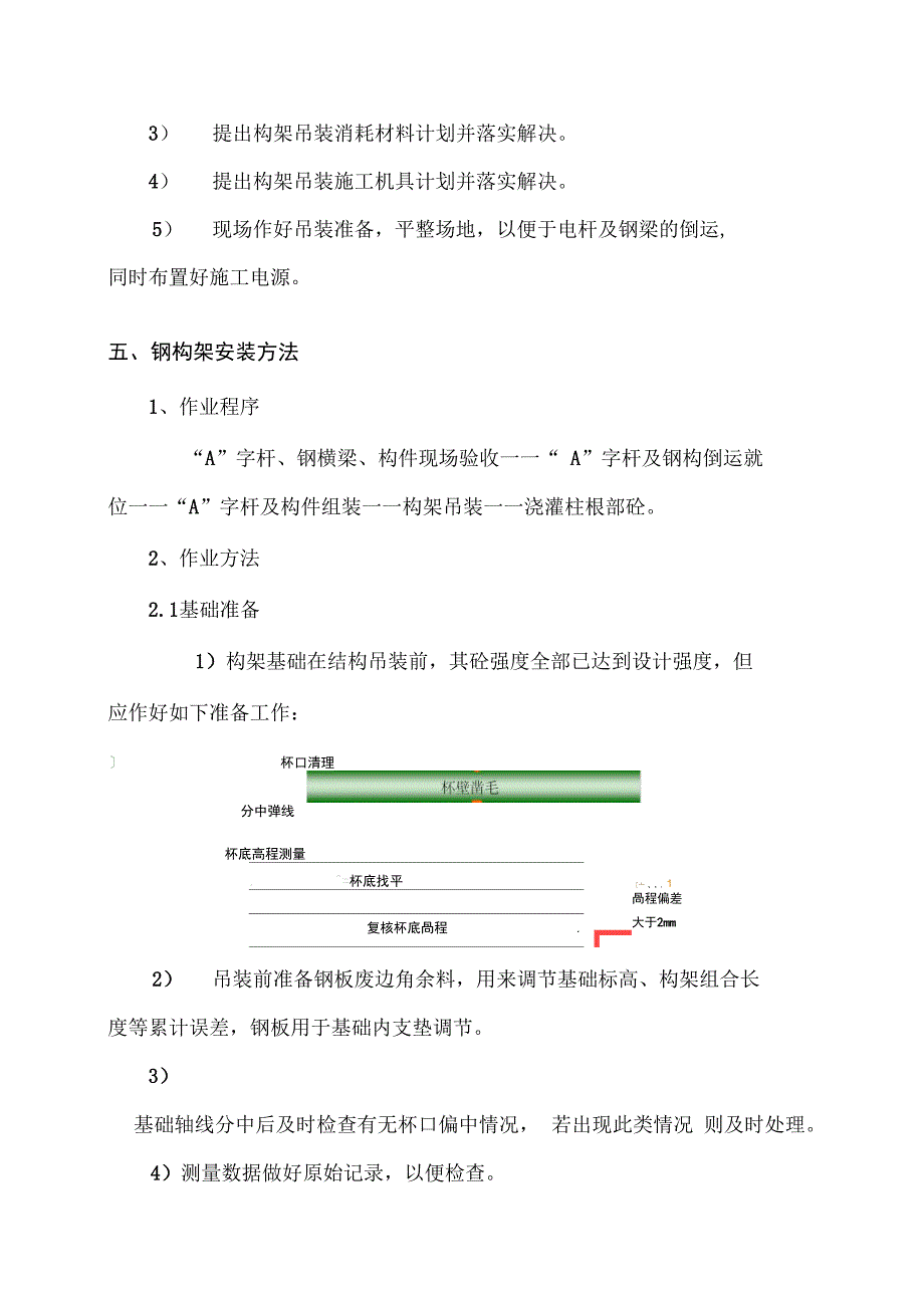 110KV构架安装方案设计_第4页