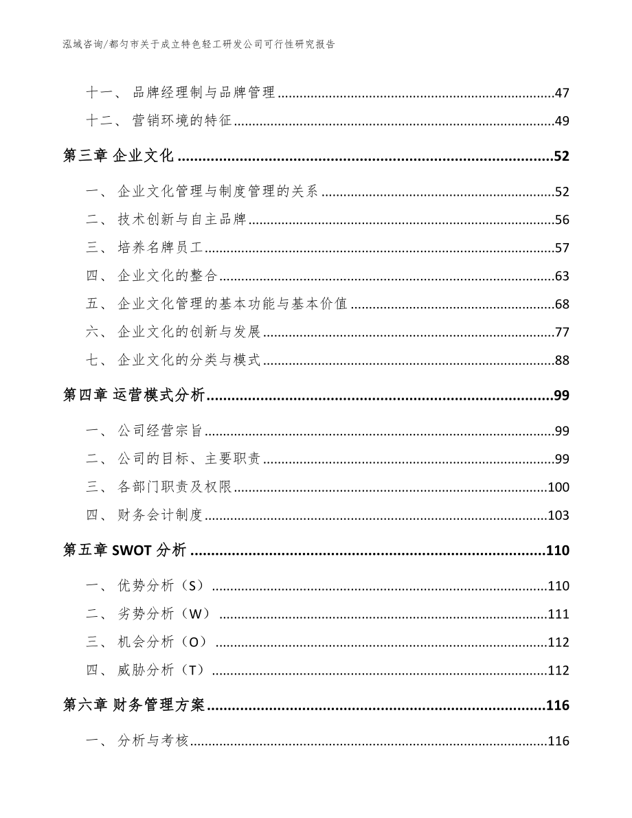 都匀市关于成立特色轻工研发公司可行性研究报告_模板范文_第2页