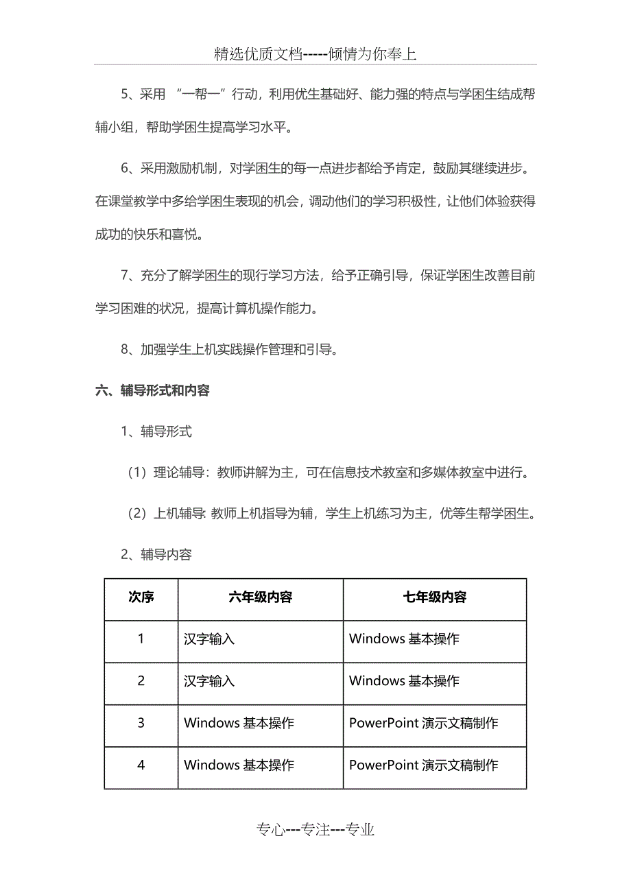 2016信息技术培优补差计划_第3页