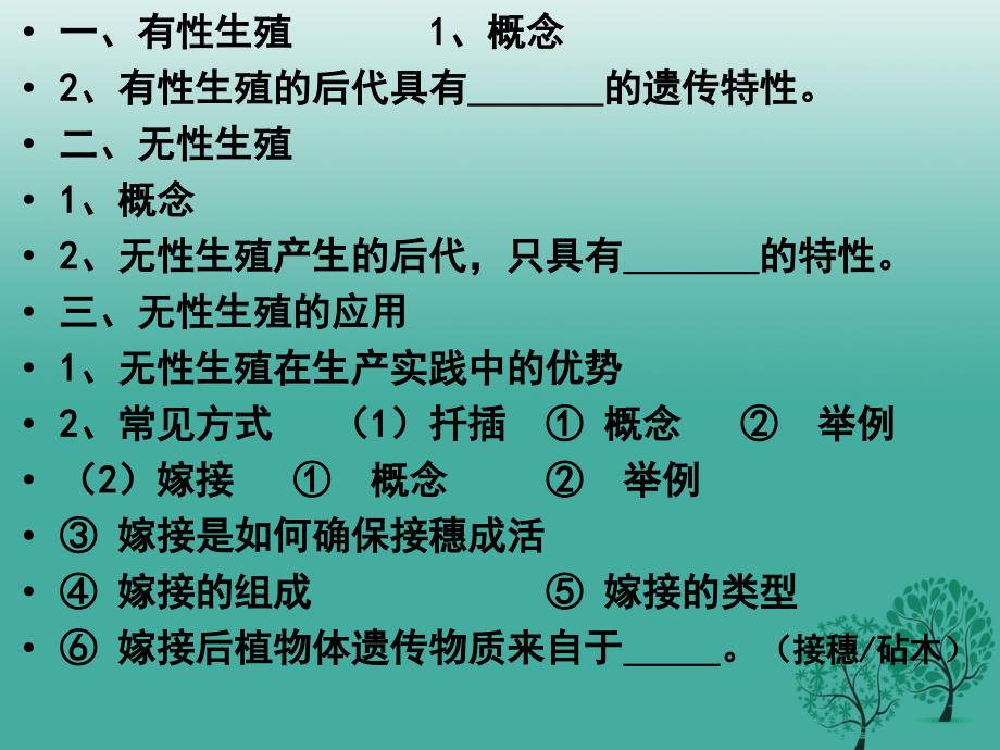 八年级生物下册 第七单元 第一章 第一节 植物的生殖课件 新人教版_第4页