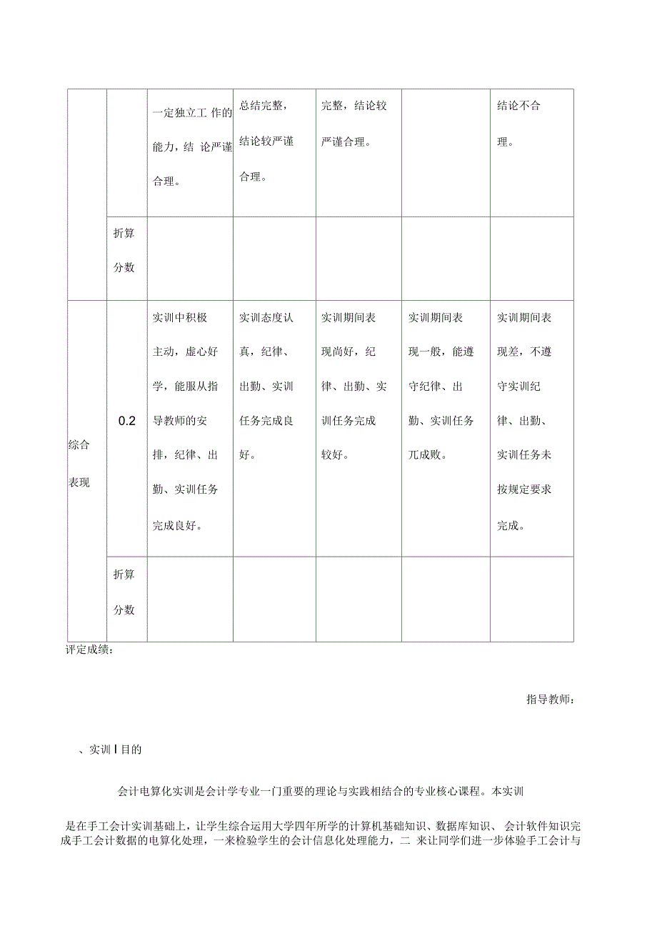 会计电算化用友实验报告_第2页