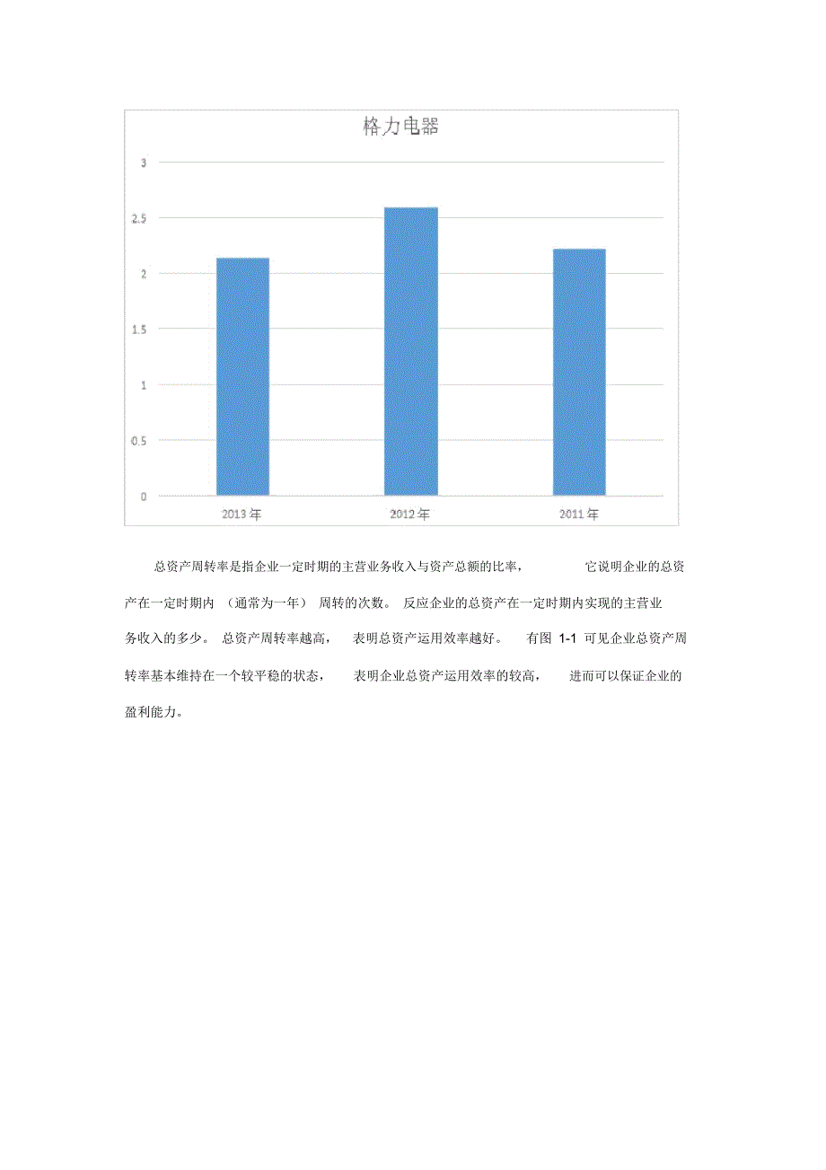 格力电器营运能力分析_第3页