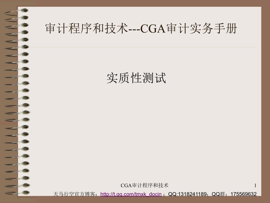 审计程序和技术手册.ppt_第1页