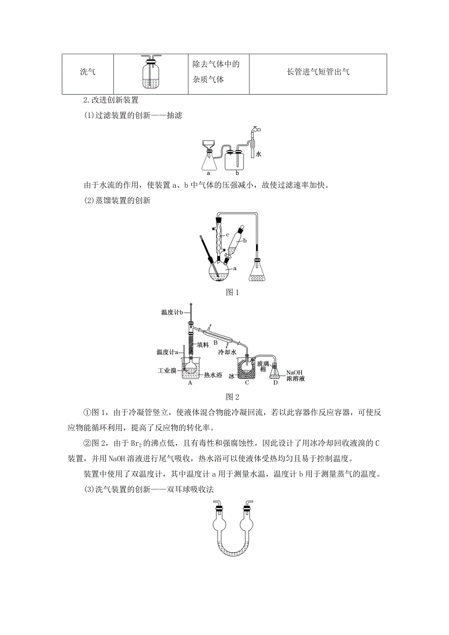 人教通用版高考化学一轮总复习讲义第二节由实验元件到实验套装组装_第2页