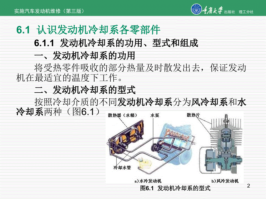 实施车发动机维修第三版单元6实施发动机冷却系维护_第2页