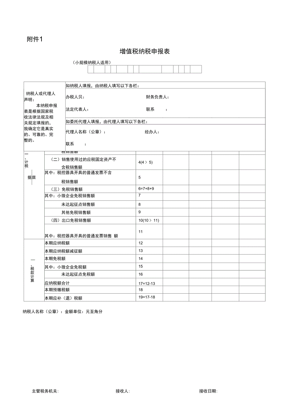 小规模申报表模板正式版_第2页