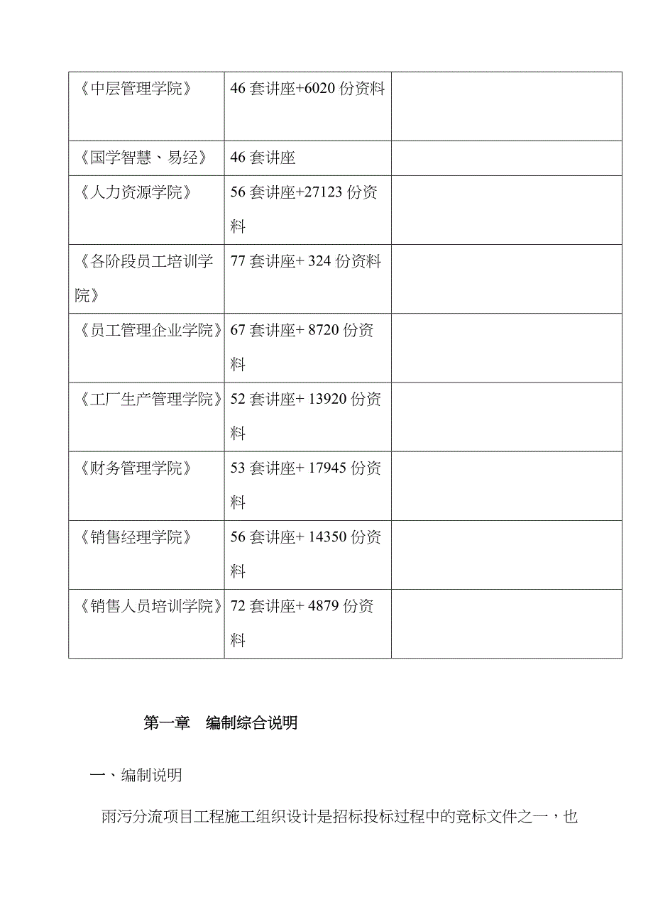 雨污分流施工组织设计_第2页