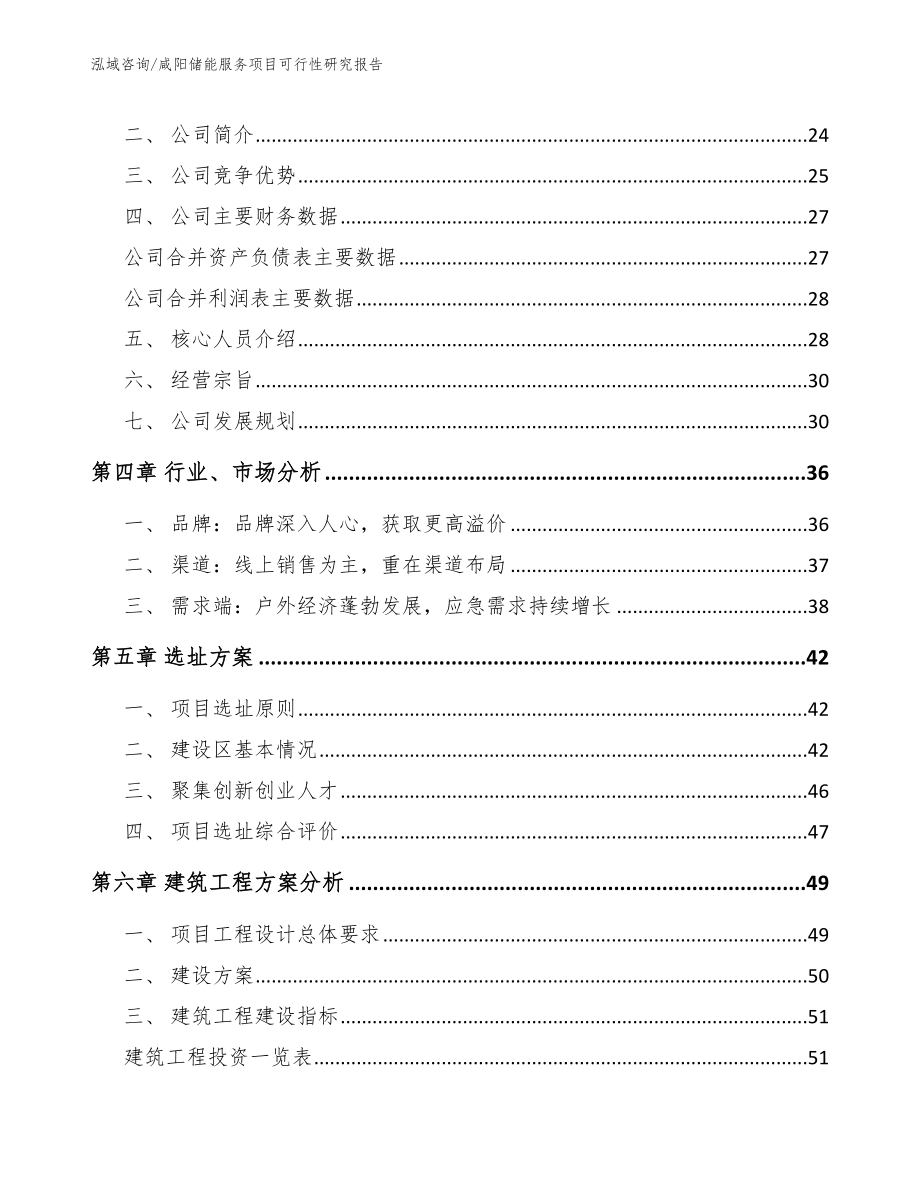 咸阳储能服务项目可行性研究报告_范文_第3页