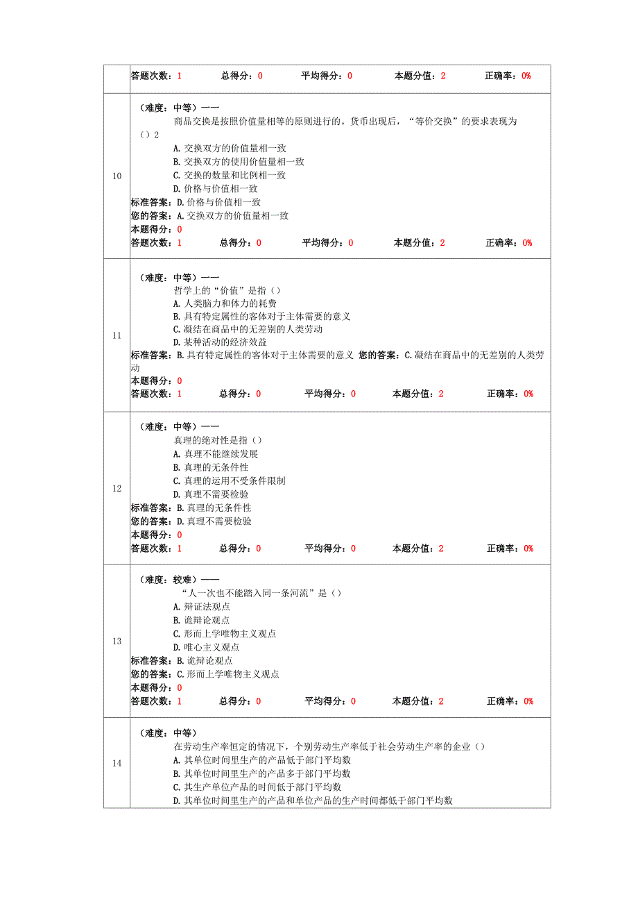 南京林业大学马原机考题库1_第3页