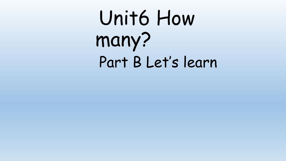 PEP英语三年级下册Unit 6 B Let&#39;s learnPPT课件_第1页