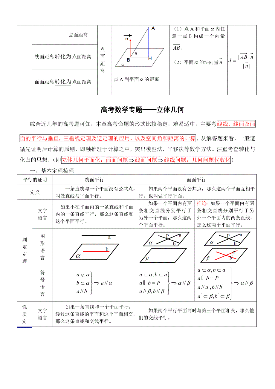 立体几何证明的向量公式和定理证明.doc_第4页