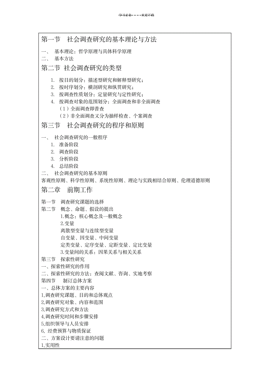 社会调查研究教案_小学教育-小学学案_第2页