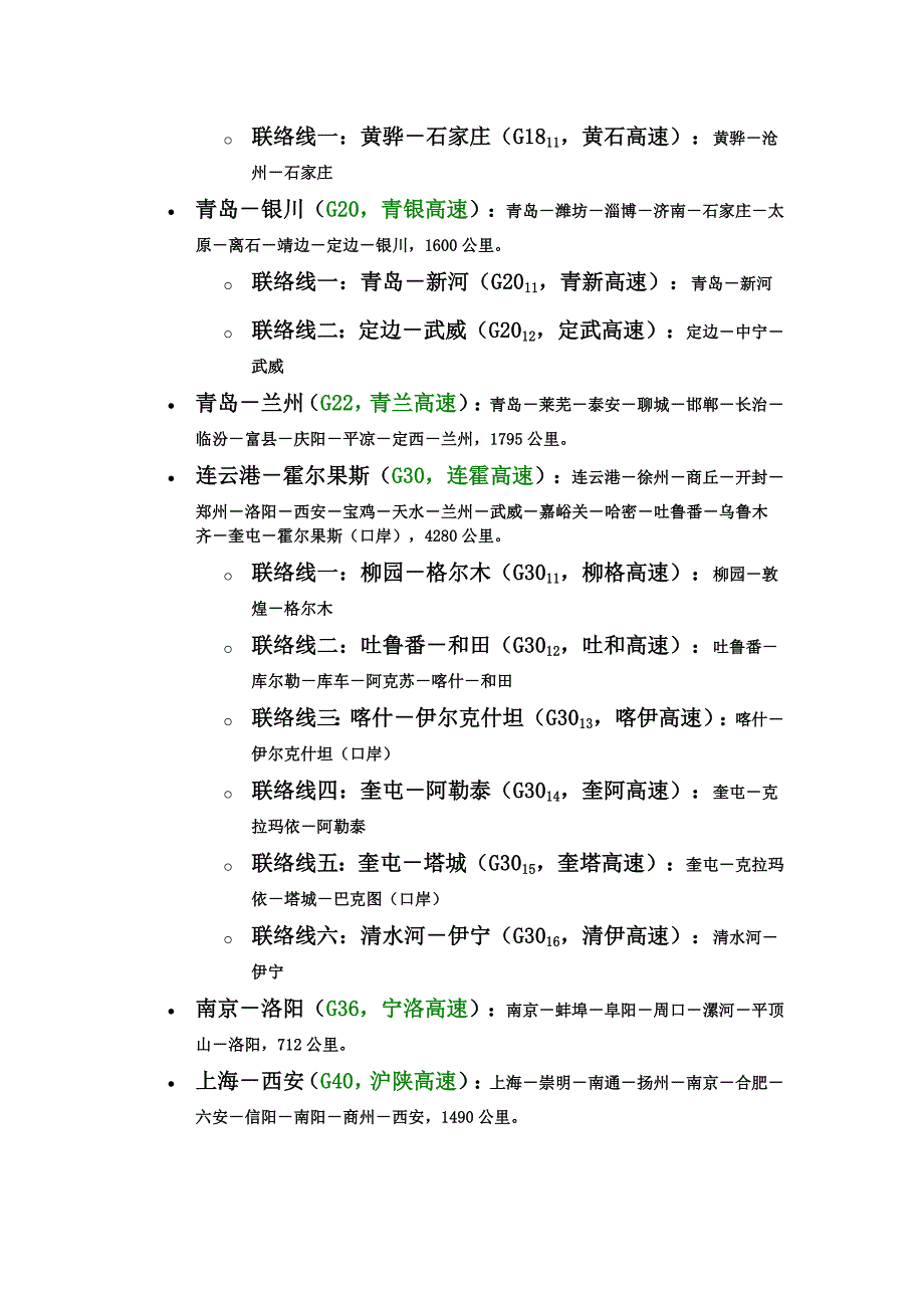 国家各高速公路编号_第4页