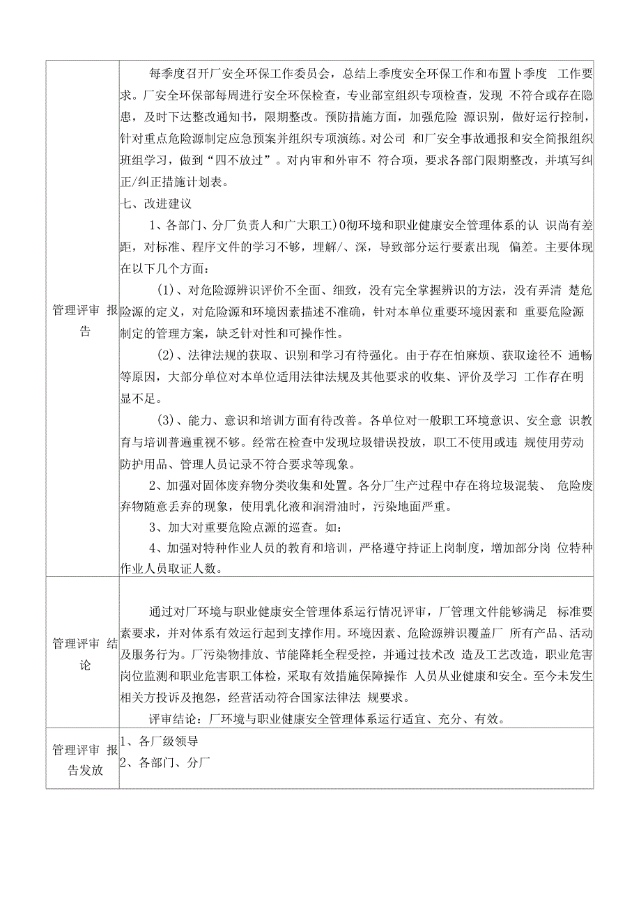 环境与职业健康安全管理——管理评审报告_第4页