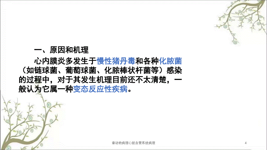 章动物病理心脏血管系统病理课件_第4页