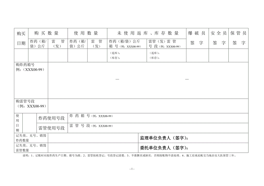 爆破台账(新)_第2页