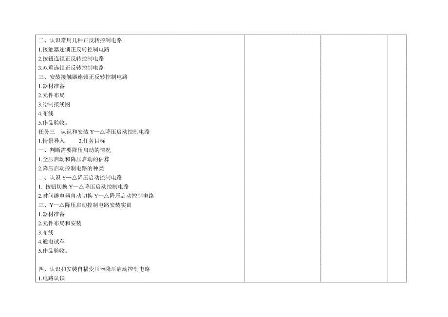 《电动机与控制技术》编写大纲侯泽武_第5页