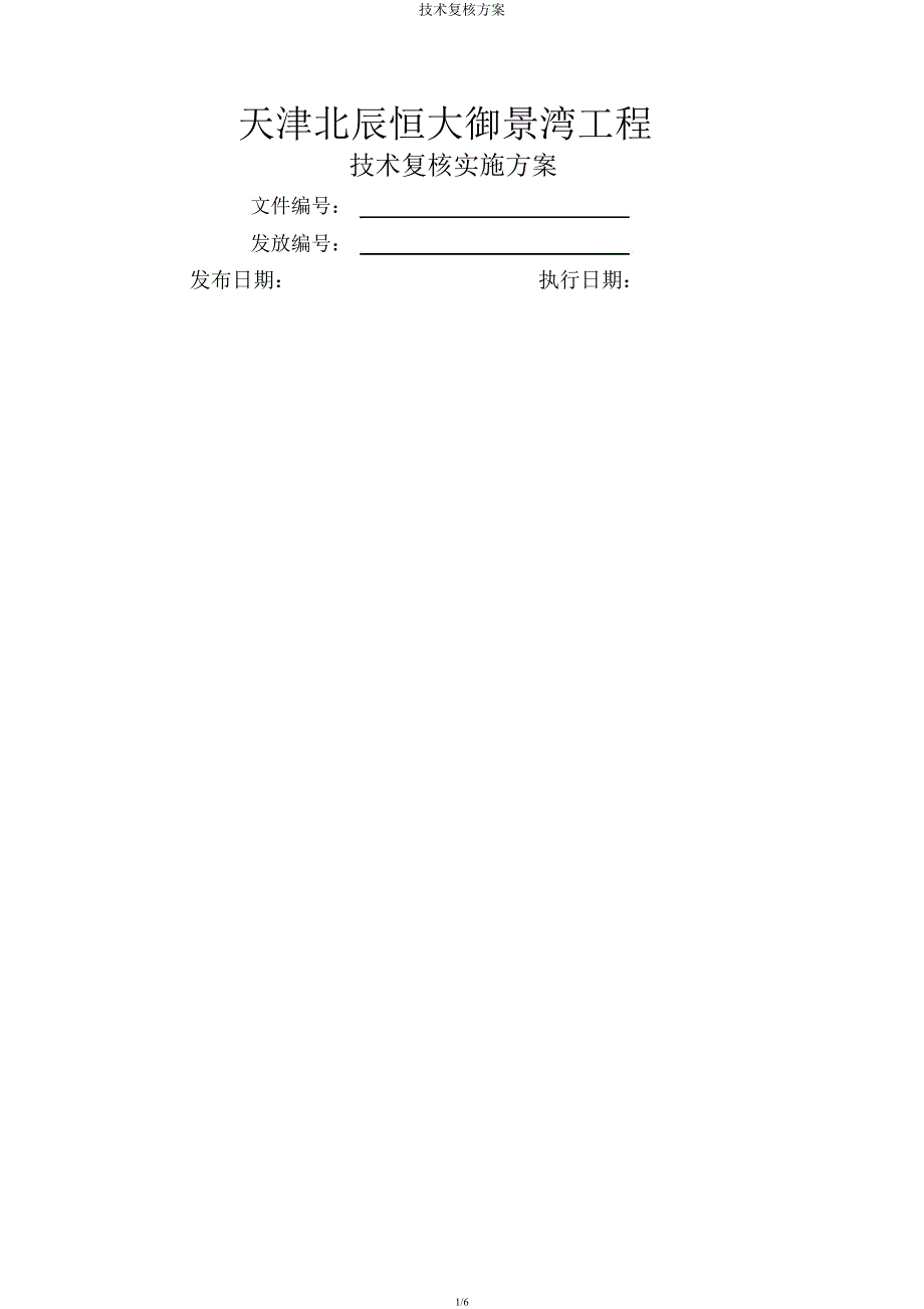 技术复核方案.docx_第1页