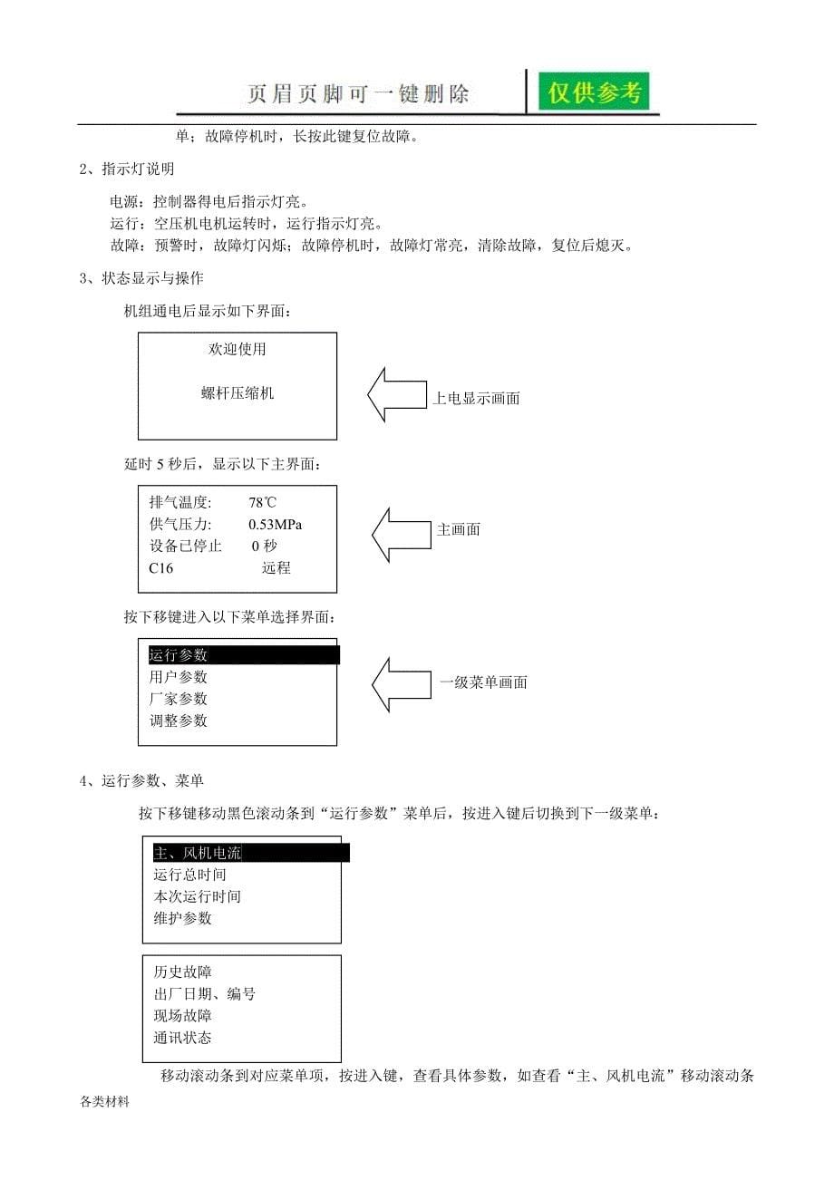 MAM860螺杆式空压机控制器保税库区资料分享_第5页