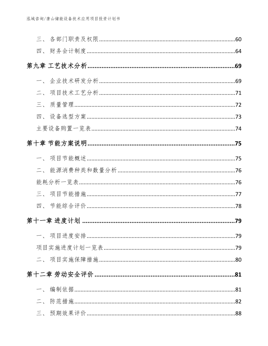 唐山储能设备技术应用项目投资计划书_第5页