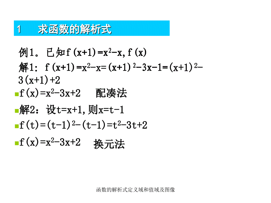 函数的解析式定义域和值域及图像课件_第3页