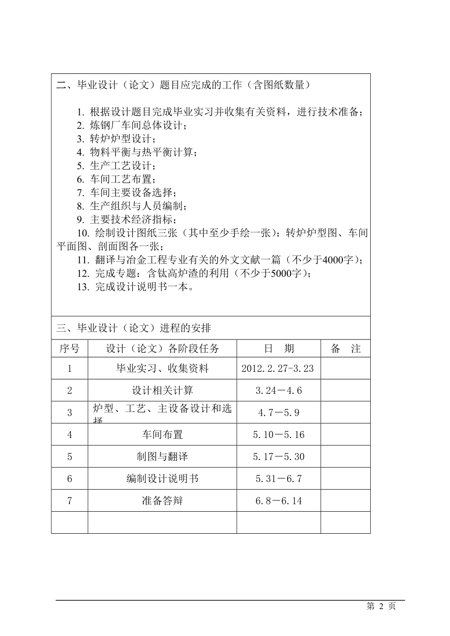 产年320万吨合格铸坯的转炉炼钢车间工艺设计-学位论文_第3页