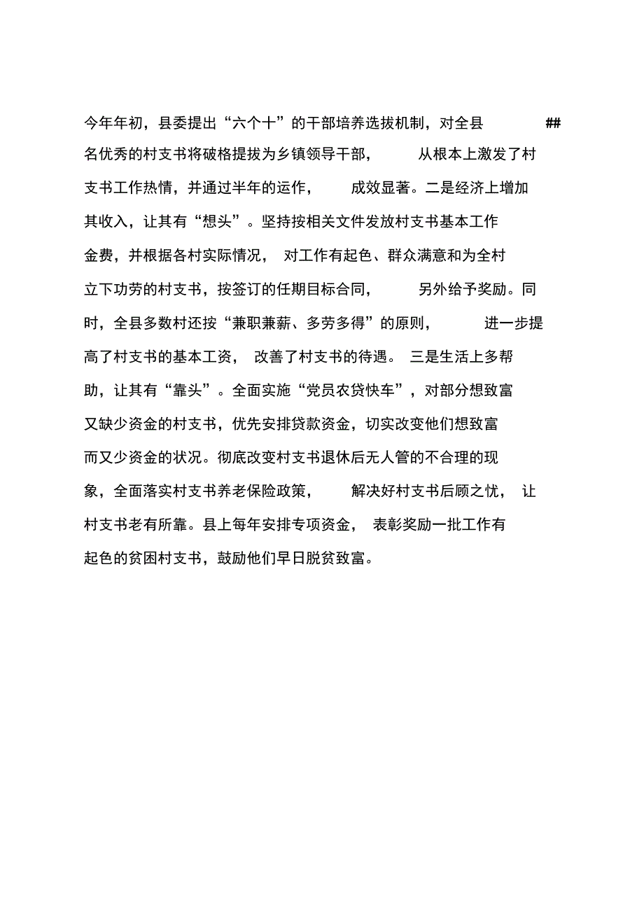 打造过硬村支书队伍交流材料_第4页